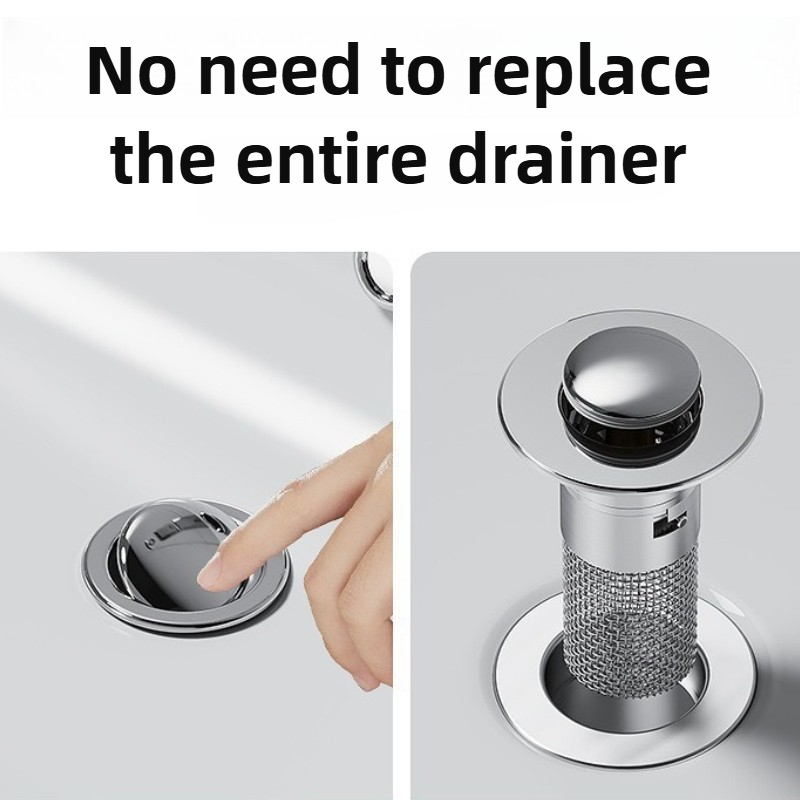 Filtro de drenagem de pia de a - Drain Pipe Clip avaliação e preço