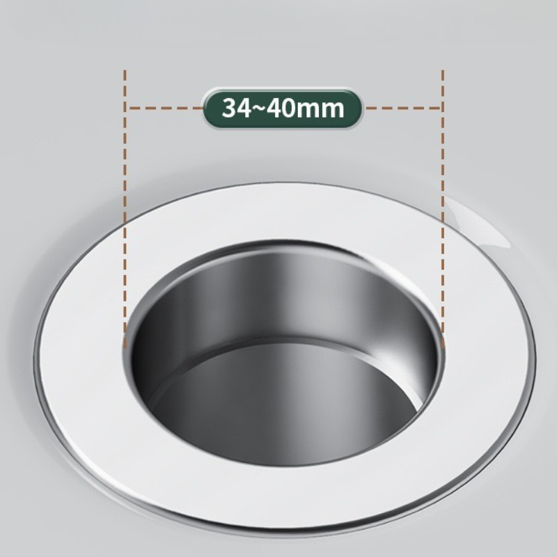 Filtro de drenagem de pia de a - Drain Pipe Clip avaliação e preço